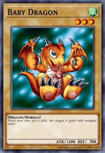 Baby Dragon Common DB2-EN035 Dark Beginning 2 Yugioh card