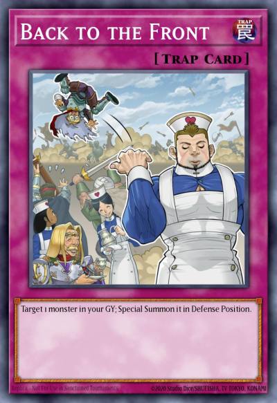 Back to the Front Common STAS-EN040 2-Player Starter Set Yugioh card