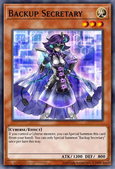 Backup Secretary Common MP18-EN031 2018 Mega-Tin Mega Pack Yugioh card