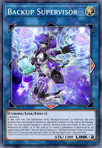 Backup Supervisor Ultra Rare DUPO-EN015 Duel Power Yugioh card