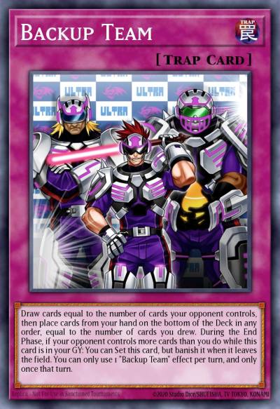 Backup Team Common DIFO-EN085 Dimension Force Yugioh card