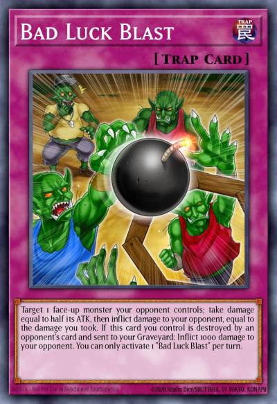 Bad Luck Blast Common MP16-EN232 2016 Mega-Tin Mega Pack Yugioh card