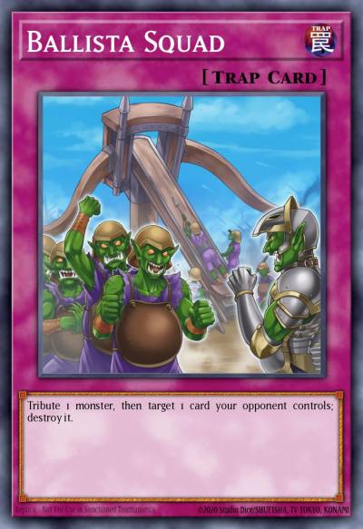 Ballista Squad Common MP19-EN132 2019 Gold Sarcophagus Tin Mega Pack Yugioh card