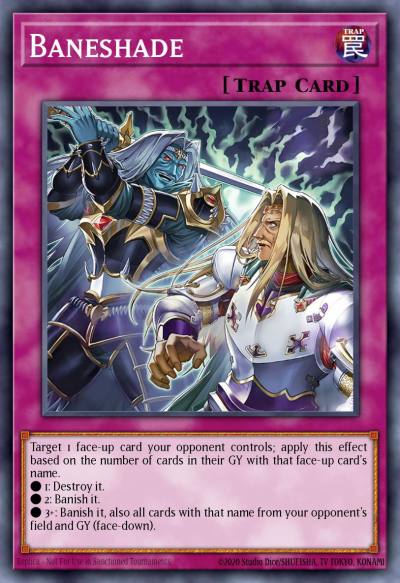 Baneshade Rare MZMU-EN039 Maze of Muertos Yugioh card