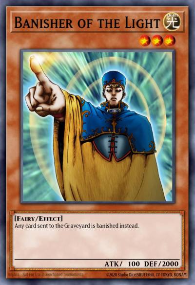 Banisher of the Light Common DB1-EN044 Dark Beginning 1 Yugioh card