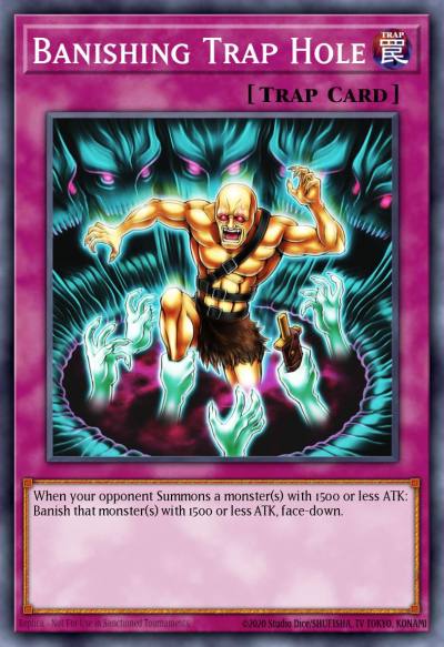 Banishing Trap Hole Ultra Rare MP24-EN224 25th Anniversary Tin Dueling Mirrors Yugioh card