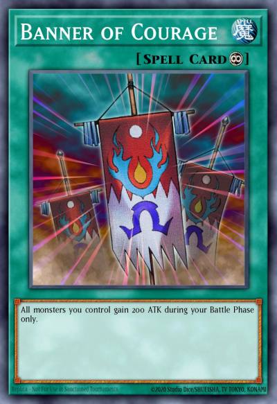 Banner of Courage Common YS15-END15 2-Player Starter Deck Yuya & Declan Yugioh card