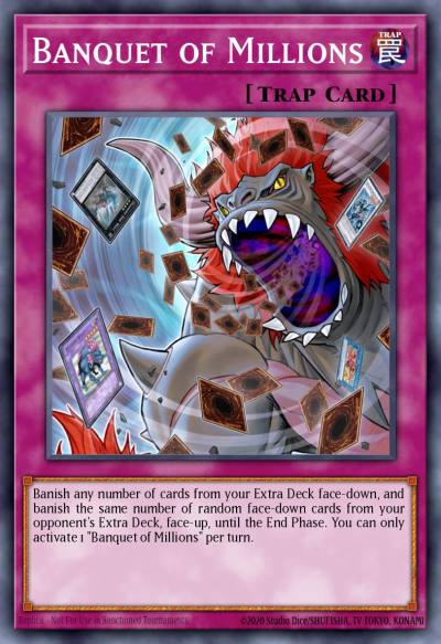 Banquet of Millions Common PHRA-EN079 Phantom Rage Yugioh card