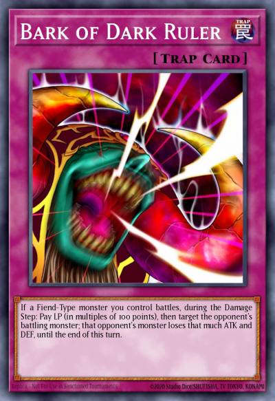 Bark of Dark Ruler Common BP03-EN191 Battle Pack 3 Monster League Yugioh card