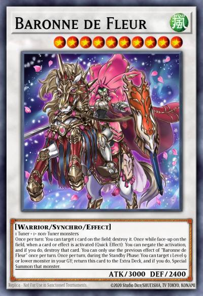 Baronne de Fleur Super Rare RA01-EN034 25th Anniversary Rarity Collection Yugioh card