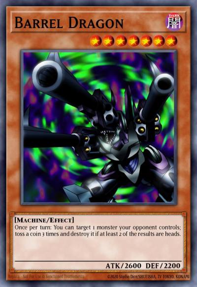 Barrel Dragon Ultra Rare DB2-EN072 Dark Beginning 2 Yugioh card
