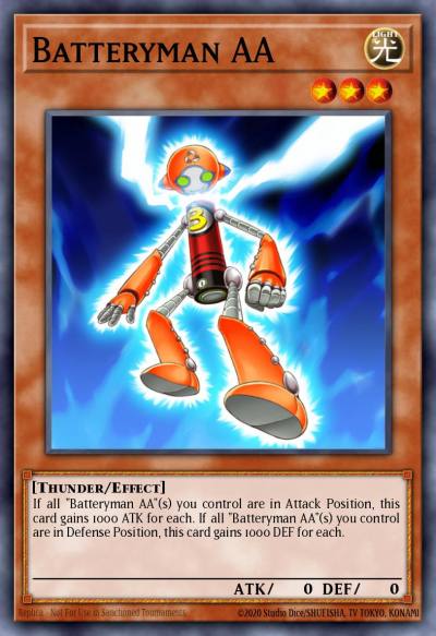 Batteryman AA Common CP06-EN013 Champion Pack Game Six Yugioh card