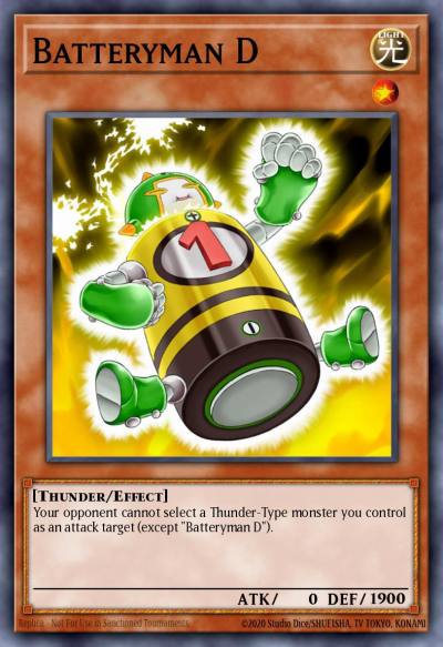 Batteryman D Common DR04-EN210 Dark Revelation Volume 4 Yugioh card