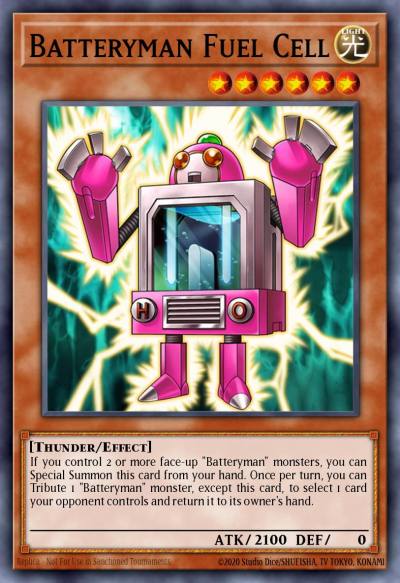 Batteryman Fuel Cell Rare TSHD-EN035 The Shining Darkness Yugioh card
