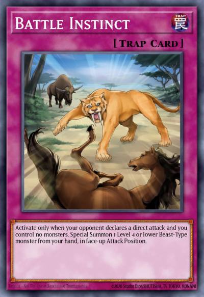 Battle Instinct Common DREV-EN064 Duelist Revolution Yugioh card