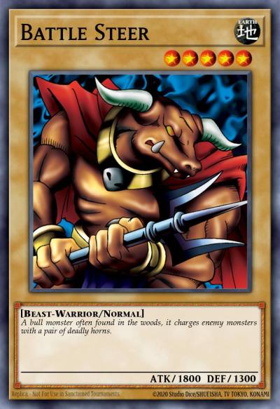 Battle Steer Common DB2-EN037 Dark Beginning 2 Yugioh card