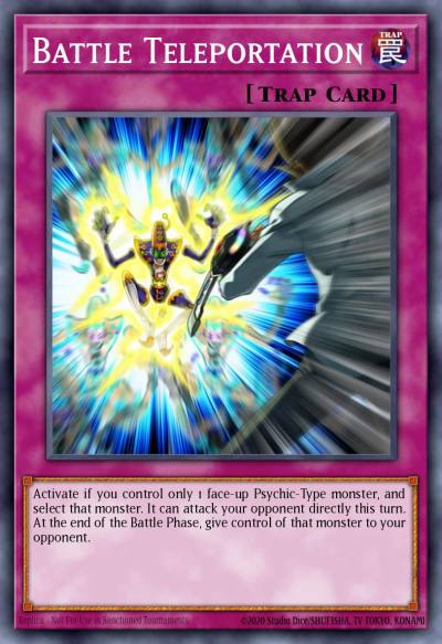 Battle Teleportation Common ANPR-EN072 Ancient Prophecy Yugioh card