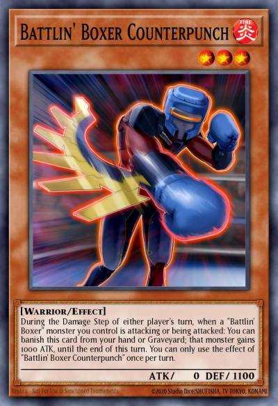 Battlin Boxer Counterpunch Common MP14-EN006 2014 Mega-Tin Mega Pack Yugioh card