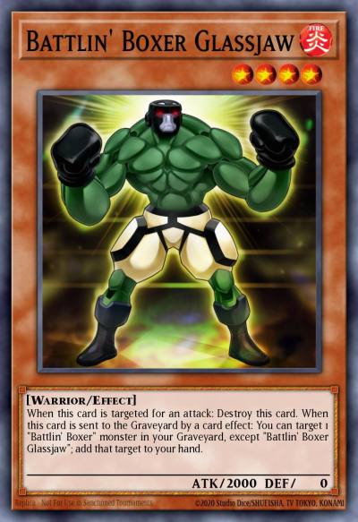 Battlin Boxer Glassjaw Common MP14-EN003 2014 Mega-Tin Mega Pack Yugioh card