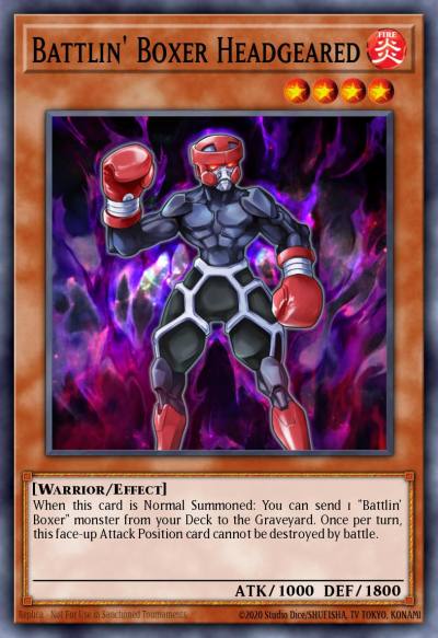 Battlin Boxer Headgeared Common MP14-EN002 2014 Mega-Tin Mega Pack Yugioh card