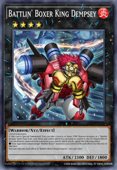 Battlin Boxer King Dempsey Ultra Rare LD10-EN036 Legendary Duelists Soulburning Volcano Yugioh card