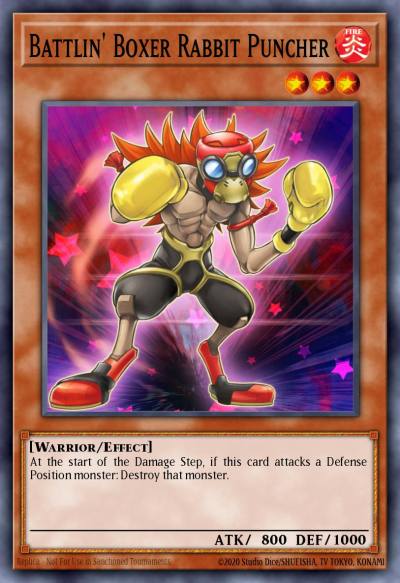 Battlin Boxer Rabbit Puncher Common MP14-EN131 2014 Mega-Tin Mega Pack Yugioh card