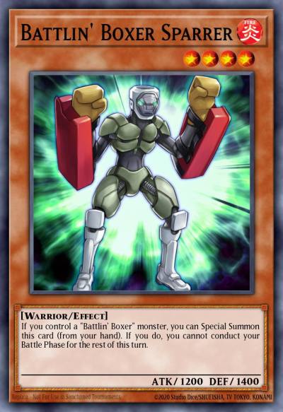 Battlin Boxer Sparrer Common MP14-EN004 2014 Mega-Tin Mega Pack Yugioh card