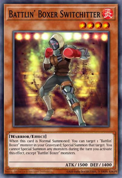 Battlin Boxer Switchitter Common MP14-EN005 2014 Mega-Tin Mega Pack Yugioh card