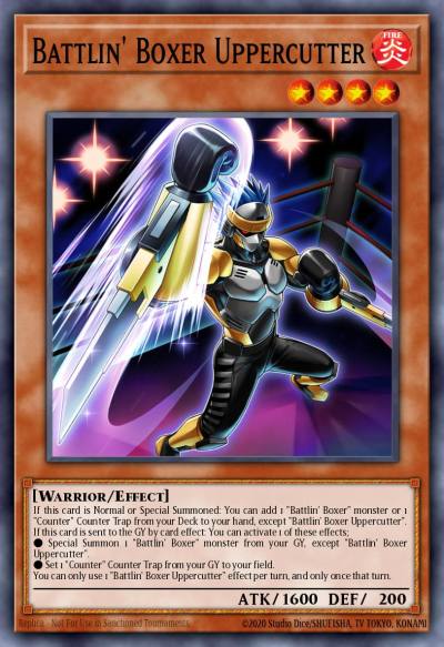 Battlin Boxer Uppercutter Ultra Rare LD10-EN032 Legendary Duelists Soulburning Volcano Yugioh card
