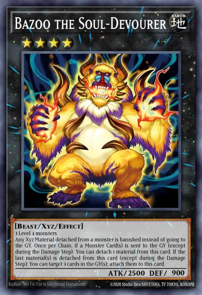Bazoo the Soul-Devourer Rare MZMU-EN037 Maze of Muertos Yugioh card