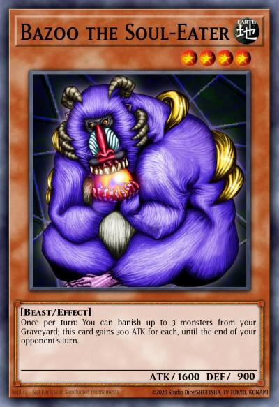 Bazoo the Soul-Eater Common BP02-EN012 Battle Pack 2 War of the Giants Yugioh card