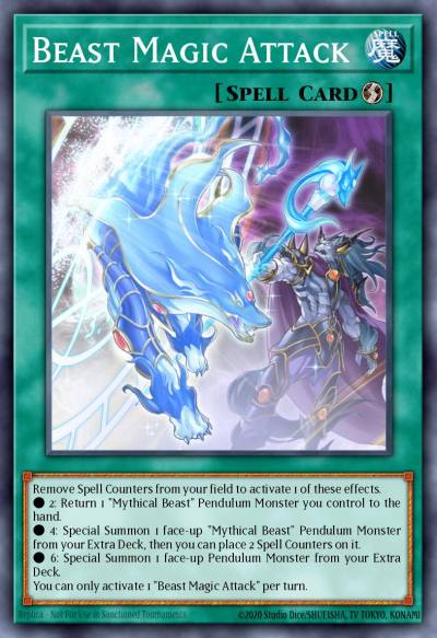 Beast Magic Attack Common MP19-EN121 2019 Gold Sarcophagus Tin Mega Pack Yugioh card
