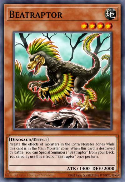 Beatraptor Super Rare MP20-EN115 2020 Tin of Lost Memories Mega Pack Yugioh card
