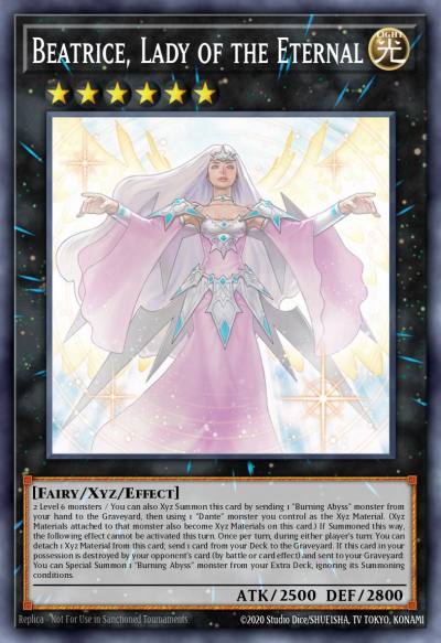 Beatrice Lady of the Eternal Ultra Rare BROL-EN086 Brothers of Legend Yugioh card
