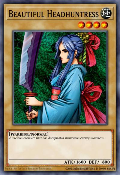 Beautiful Headhuntress Rare TP2-011 Tournament Pack 2nd Season Yugioh card
