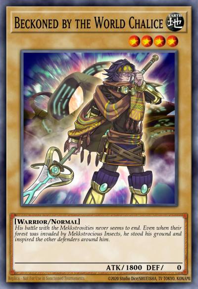 Beckoned by the World Chalice Common MP18-EN046 2018 Mega-Tin Mega Pack Yugioh card