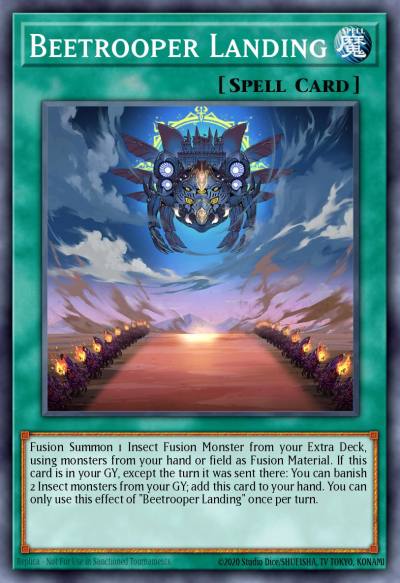 Beetrooper Landing Common MP22-EN241 2022 Tin of the Pharaohs Gods Yugioh card
