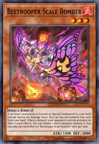Beetrooper Scale Bomber Common MP22-EN174 2022 Tin of the Pharaohs Gods Yugioh card