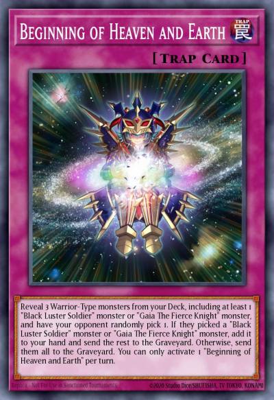 Beginning of Heaven and Earth Common MP17-EN225 2017 Mega-Tin Mega Pack Yugioh card