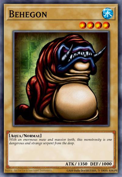 Behegon Short Print OP04-EN015 OTS Tournament Pack 4 Yugioh card