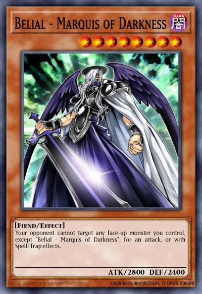 Belial - Marquis of Darkness Mosaic Rare BP02-EN061 Battle Pack 2 War of the Giants Yugioh card