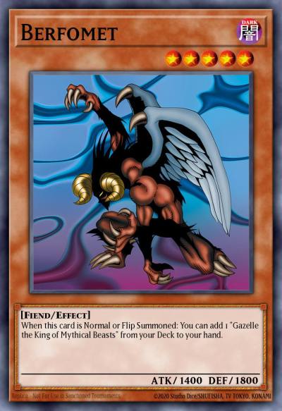 Berfomet Rare ABPF-EN091 Absolute Powerforce Yugioh card