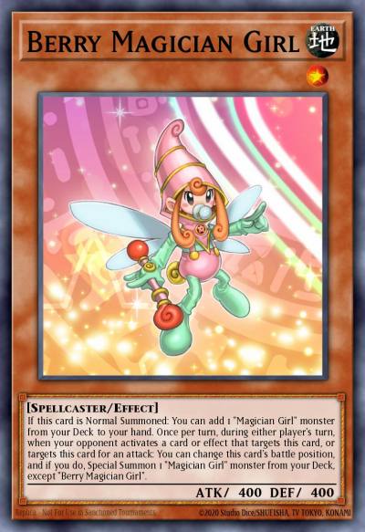 Berry Magician Girl Ultra Rare MVP1-EN014 Yu-Gi-Oh! The Dark Side of Dimensions Movie Pack Yugioh card