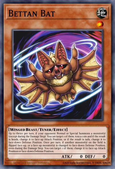Bettan Bat Common MP25-EN386 2025 Mega-Pack Tin Yugioh card