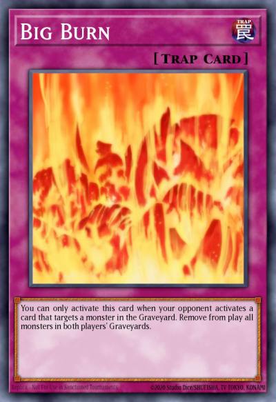 Big Burn Super Rare DR2-EN047 Dark Revelation Volume 2 Yugioh card