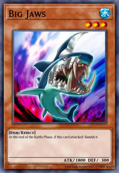 Big Jaws Common BP01-EN165 Battle Pack Epic Dawn Yugioh card