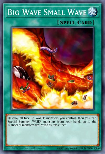 Big Wave Small Wave Common DR3-EN046 Dark Revelation Volume 3 Yugioh card