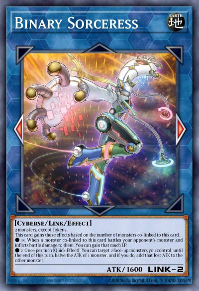 Binary Sorceress Rare CRBR-EN059 Crossover Breakers Yugioh card