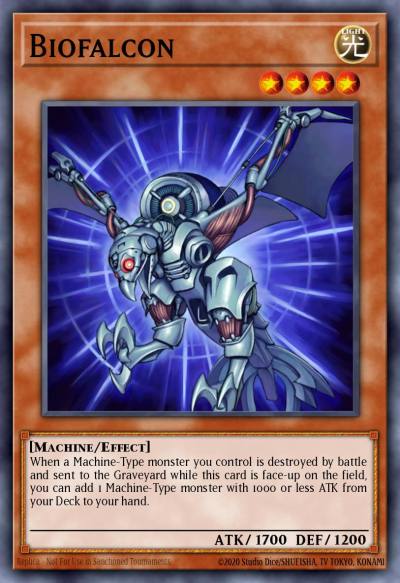 Biofalcon Common TSHD-EN021 The Shining Darkness Yugioh card