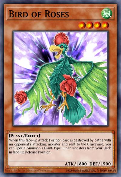 Bird of Roses Common LDS2-EN099 Legendary Duelists Season 2 Yugioh card